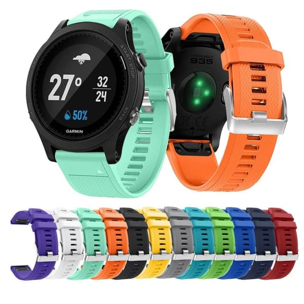Garmin Forerunner 935 Klockband i silikon - Mörk blå