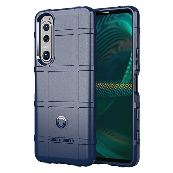 Rugged Shield case Sony Xperia 5 III - Blå