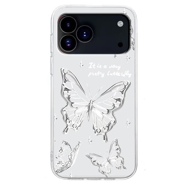 Imagine iPhone 17 Pro Max cover - Sommerfugl