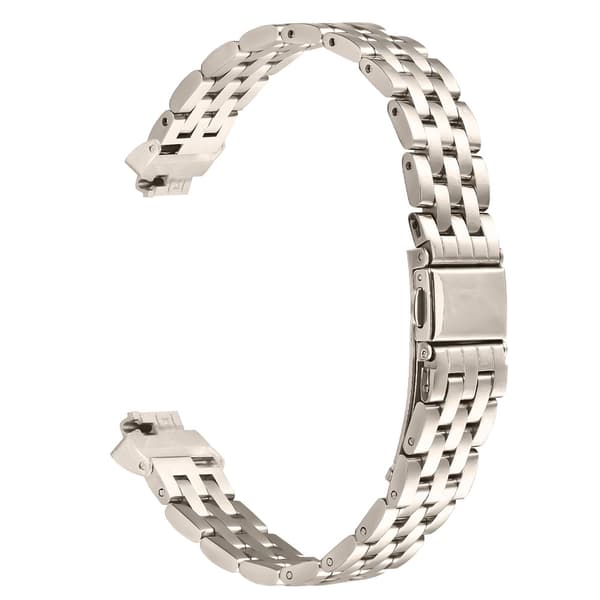 Fitbit Inspire 2-klokkerem Slim Five-Bead rustfritt stålrem - Stjernelys