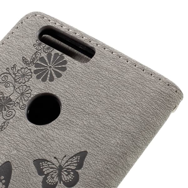 Huawei Honor 8 holdbart silicone-etui - Hvid