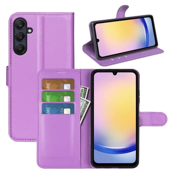 Classic Samsung Galaxy A26 flip etui - Lilla