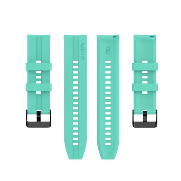 22 mm universal klockarmband i silikon - Aurora Blå
