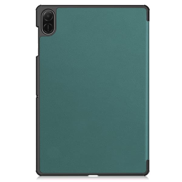 Honor Pad X8a Case Anti-Drop Tablet lædercover med stander - Sortliggrøn