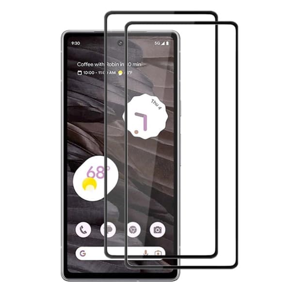2 kpl AMORUS erittäin vahva lasinen näytönsuoja Google Pixel 8A