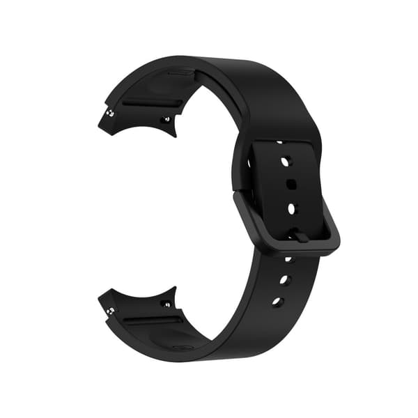 Samsung Galaxy Watch 5 / 4 / 3 enkel silikoneurrem - Sort