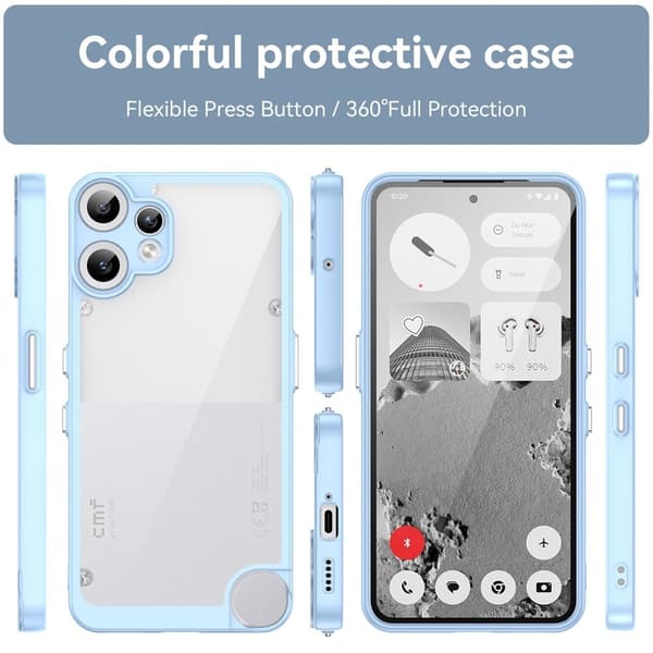 Nothing CMF Phone 2 Pro smart akryl cover - Blå