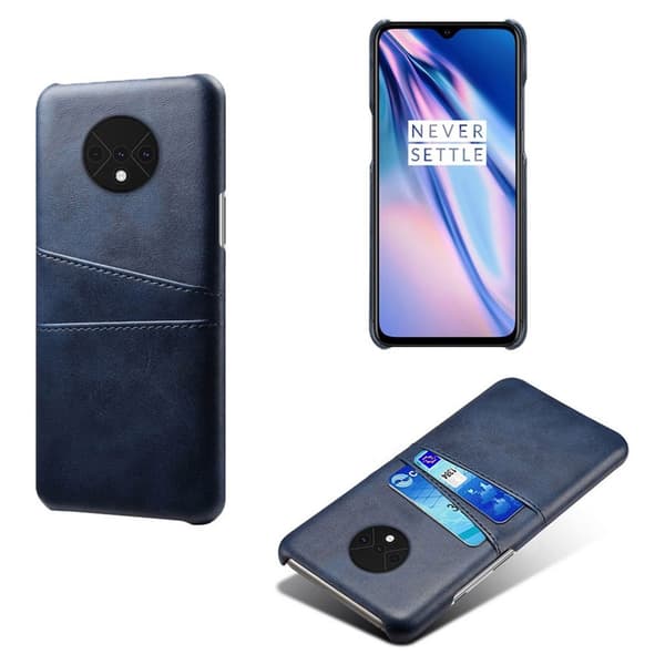 Dual Card cover - OnePlus 7T – Mørkeblå