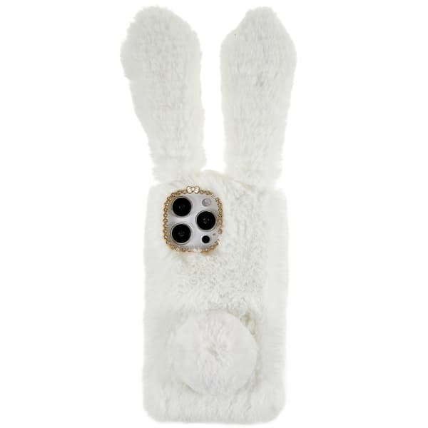 Bunny iPhone 14 Pro Max Deksel - Hvit