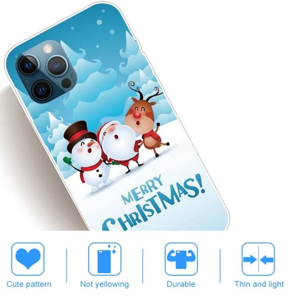 Juleveske til iPhone 14 Pro Max - Snømark Og Venner