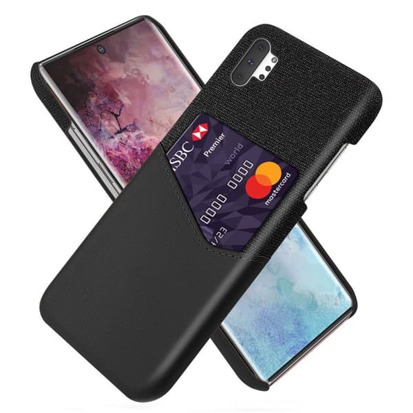 Bofink Samsung Galaxy Note 10 Pro Card Kuoret - Musta