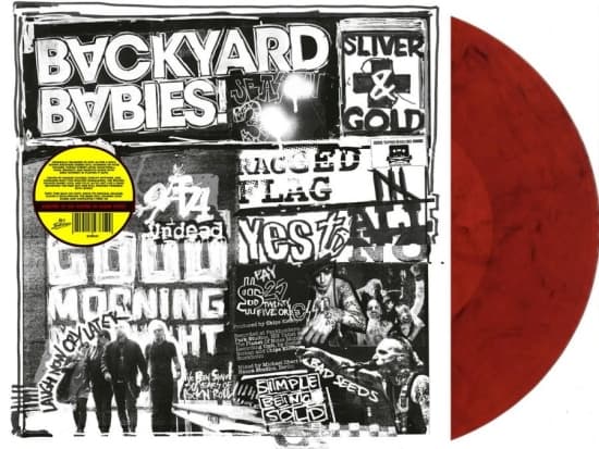 Backyard Babies - Sliver & Gold (Red Vinyl Lp) (LP)