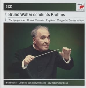 Walter Bruno - Bruno Walter johtaa Brahmsia (CD)