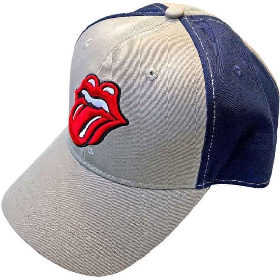 Rolling Stones - Klassisk tunge grå/marineblå baseballcaps