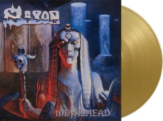 Saxon - Metalhead (Gullfarget Vinyl LP) (LP)
