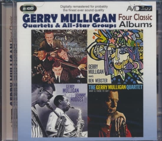 Gerry Mulligan - Fire klassiske album (CD)