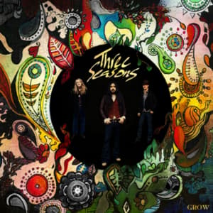 Three Seasons - Grow (Sort Vinyl LP) (LP)