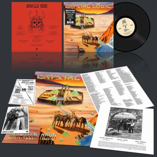 Manilla Road - Crystal Logic (Sort Vinyl Lp) (LP)