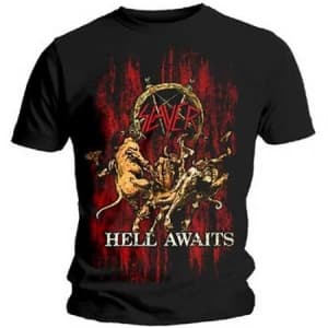 Slayer - Hell Awaits Uni Bl T-paita