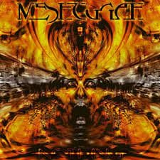 Meshuggah - Nothing (Punainen läpinäkymätön/musta marmoroitu V (LP)