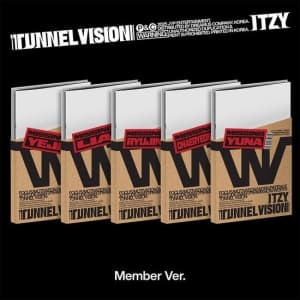 Itzy - Tunnel Vision (Jäsenversio) (CD)