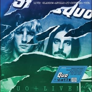 Status Quo - Live In Glasgow 1976 (Sort Vinyl / 2LP) (LP)