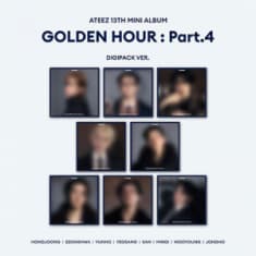 Ateez - Golden Hour : Part 4 (Digipack Ver.) (Random Ver.) (CD)
