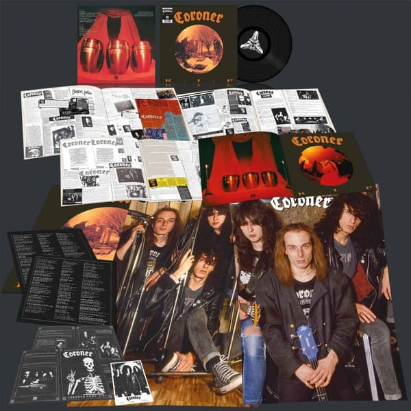Coroner - R.I.P. (Svart Vinyl Lp) (LP)
