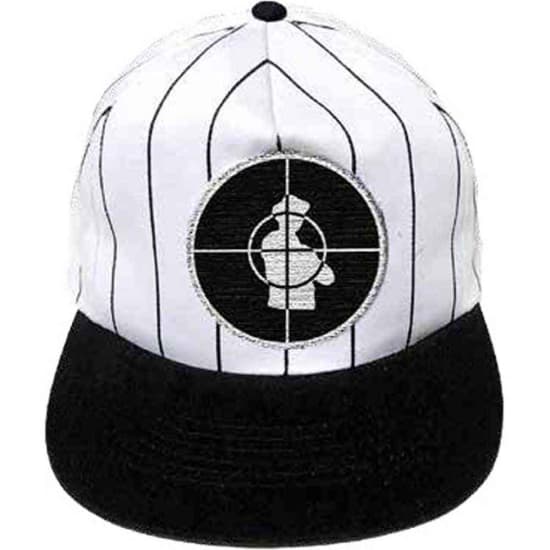 Public Enemy - Solid Target Hvid/Sort Baseballkasket