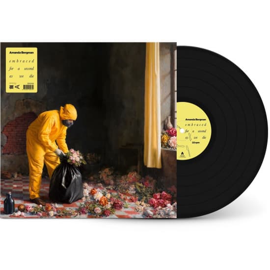 Amanda Bergman - Embraced For A Second As We Die (Musta vinyyli) (LP)