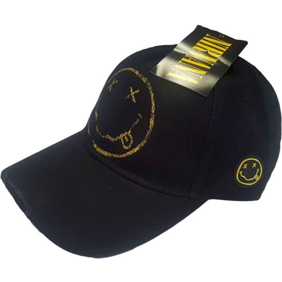 Nirvana - Smiley Baseball Cap