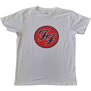 Foo Fighters - Ff Logo Uni Hvit
