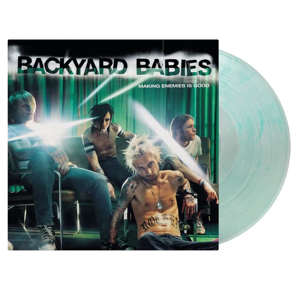 Backyard Babies - Making Enemies Is Good (Translucent Green Marbled Vinyl LP) (LP)