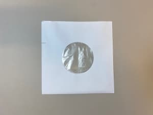 Vinyllommer - Singel 7\" Innerpose Hvit 100-pakning