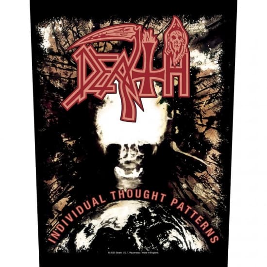 Death - Rygmærke - Individual Thought Pat