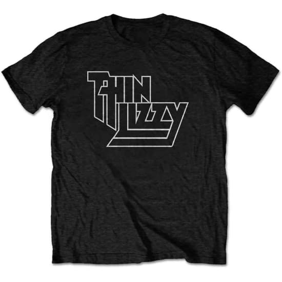 Thin Lizzy - Logo Uni Bl T-paita