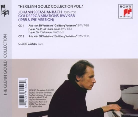 Gould Glenn - Plays Bach: Goldberg Variations 1955 & 1981 (2CD) (CD)