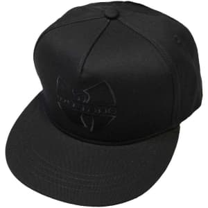 Wu-Tang Clan - Sort Logo Bl Snapback C