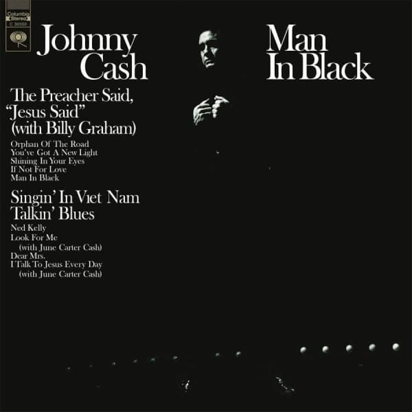 Johnny Cash - Man In Black (LP)