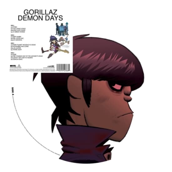 Gorillaz - Demon Days (kuvalevy/2LP) (LP)