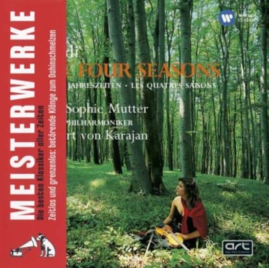 Anne-Sophie Mutter - Vivaldi: De fire årstidene (CD)