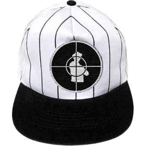 Public Enemy - Solid Target Hvid/Sort Baseballkasket