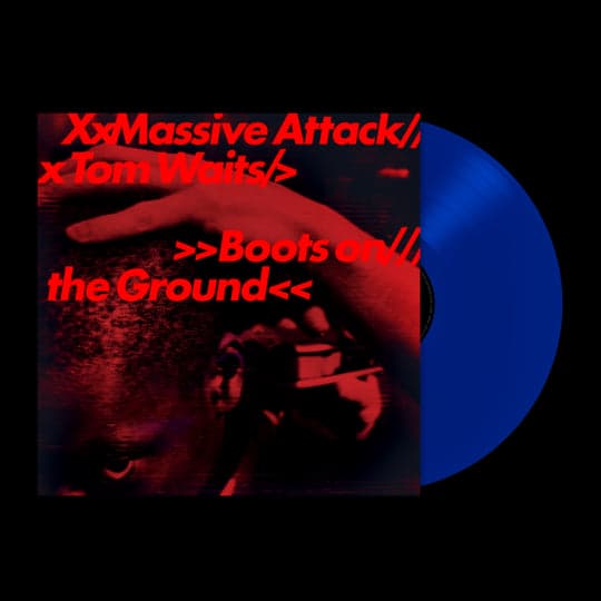 Massive Attack & Tom Waits - Boots On The Ground (Blue Maxisingle) (Maxisingle)