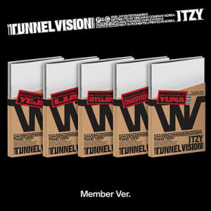 Itzy  - Tunnel Vision (Member Ver.) (Random Ver.) + Bdm (CD)