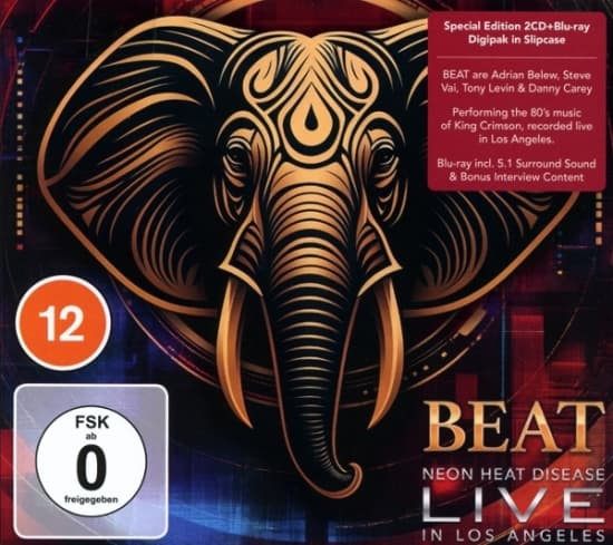 Beat - Live (2CD + Blu-ray digipack edition) (CD)