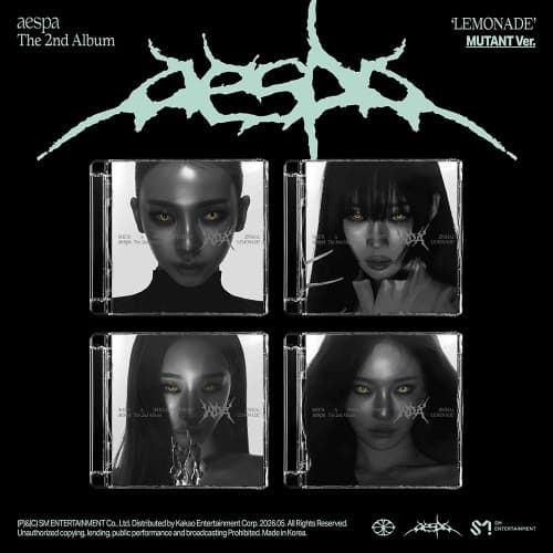 aespa - Lemonade (Mutant Ver.) (Tilfældig Ver.) (CD)