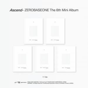 Zerobaseone - Ascend- (11 Ver.) (Random Ver.) + SW (CD)