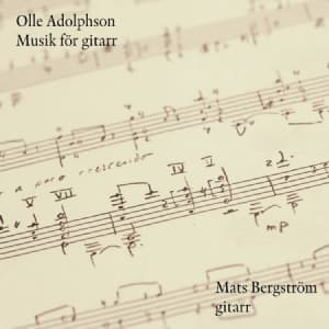 Adolphson Olle - Musikk For Gitar (CD)