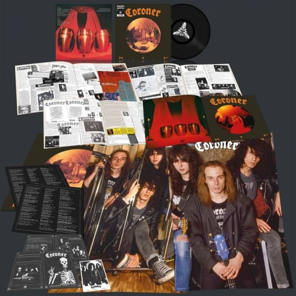 Coroner - R.I.P. (Svart Vinyl Lp) (LP)