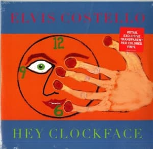 Elvis Costello - Hey Clockface (Läpinäkyvä punainen vinyyli) (LP)